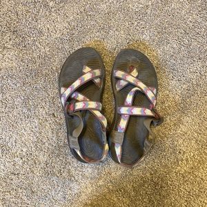 Chacos colorful multi strap